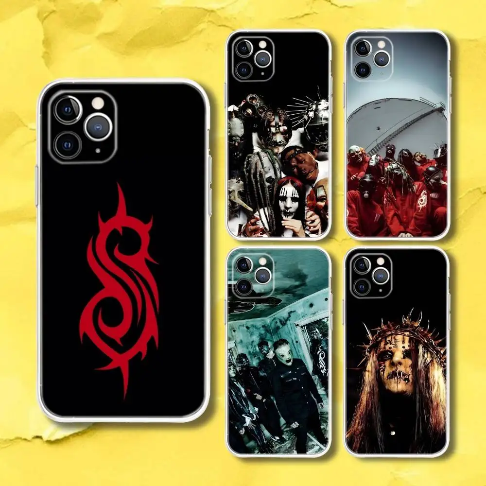 

S-Slipknot-es The End So Far Phone Case For iPhone 17,16e,16,15,14,13,12,11 Mini Pro Max X,XR,XSMAX 8 Air Plus Transparent Soft
