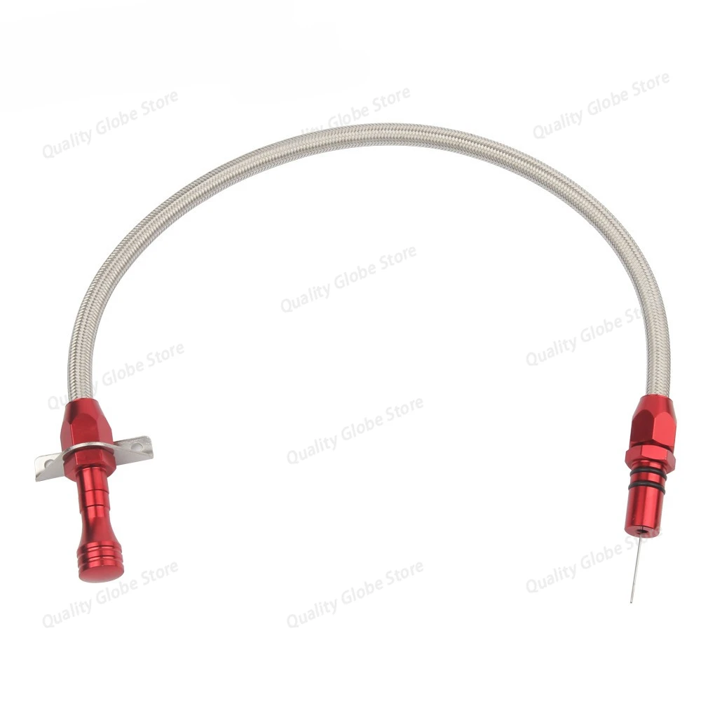Adecuado para Chevrolet TH-400 varilla de nivel de transmisión de acero inoxidable varilla de nivel de aceite de 530mm