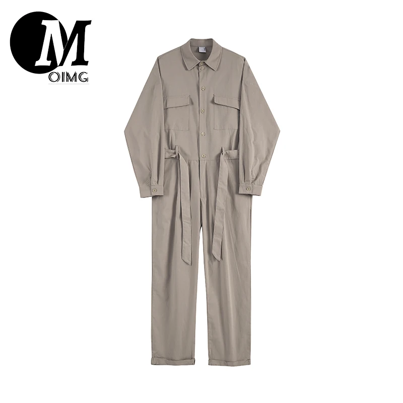 [OIMG] Yamamoto Akayo Solid Color Youth Versatile Men's Jumpsuit