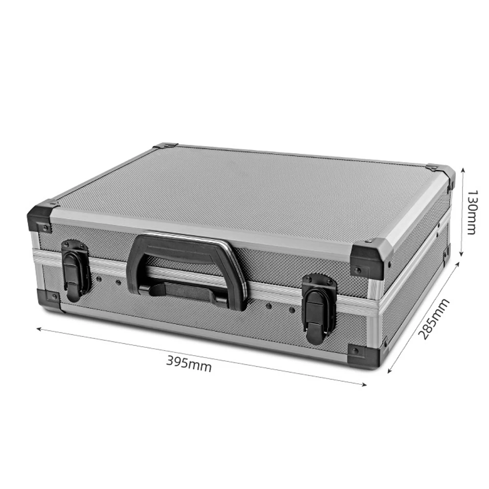 Aluminum Alloy Toolbox Comprehensive Set Multi-functional Maintenance Toolbox High-end Household Hardware Toolbox