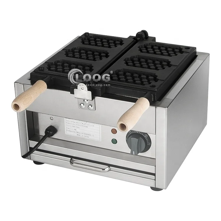 

Оборудование для хлебобулочных изделий с антипригарным покрытием, вафельница 220 В, электрическая бельгийская вафельница в форме сот