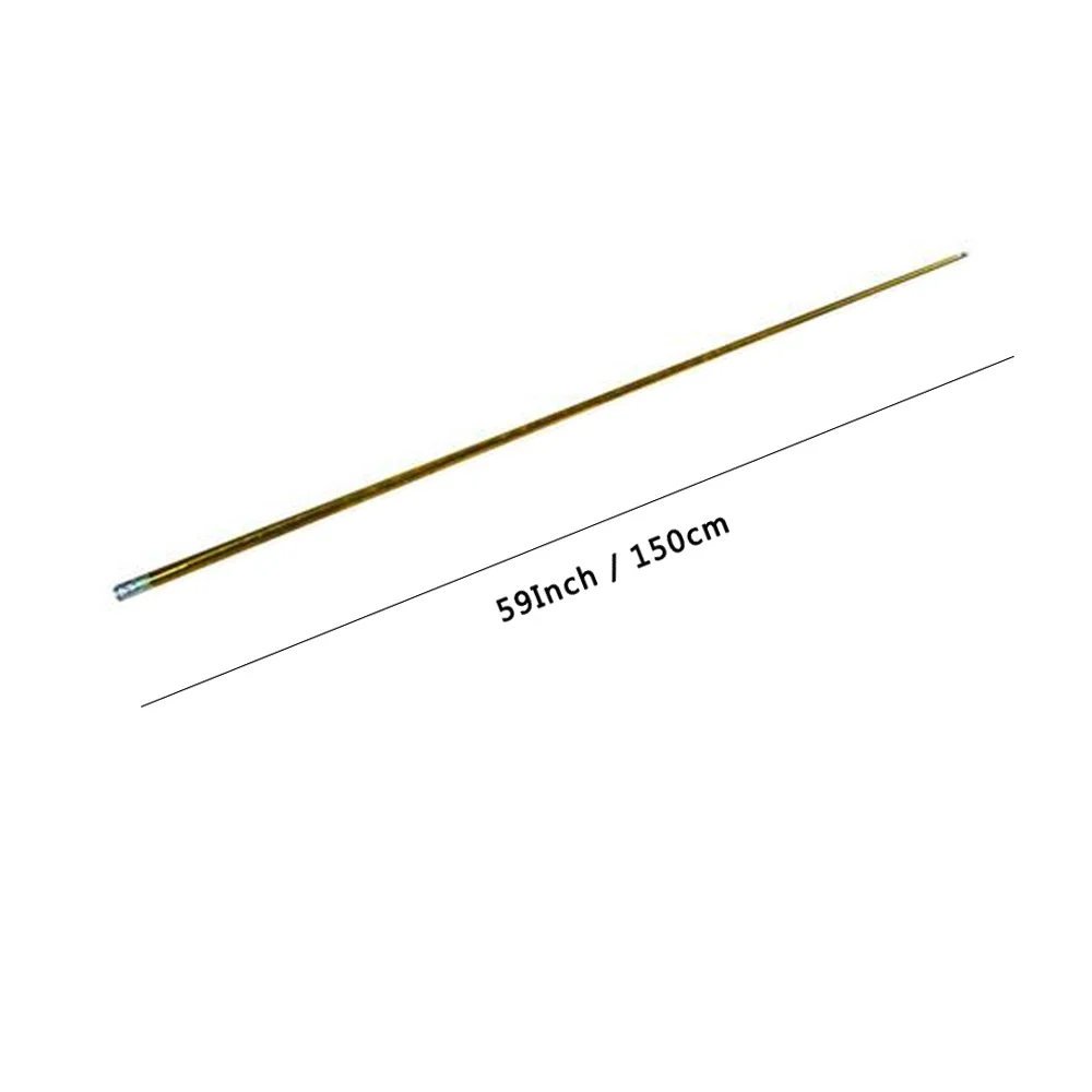 Bastón mágico de Metal de 59 pulgadas/1,5 m, Cudgel, trucos de magia de escenario para accesorios de magos profesionales