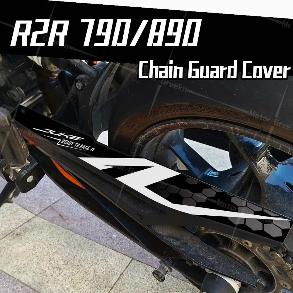 

Motorcycle Chain Guard Cover Protector Stickers Fairing Accessories Waterproof For R2R 890R/GP 890 790 r2r 790 890r