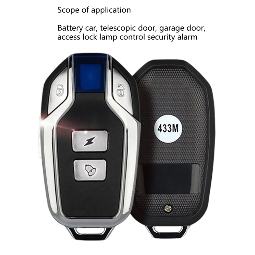 433Mhz 315Mhz Wireless Remote Control 4 Button RF Copy Garage Gate Transmitter Electric Door Cloning Duplicator Clone Keychain