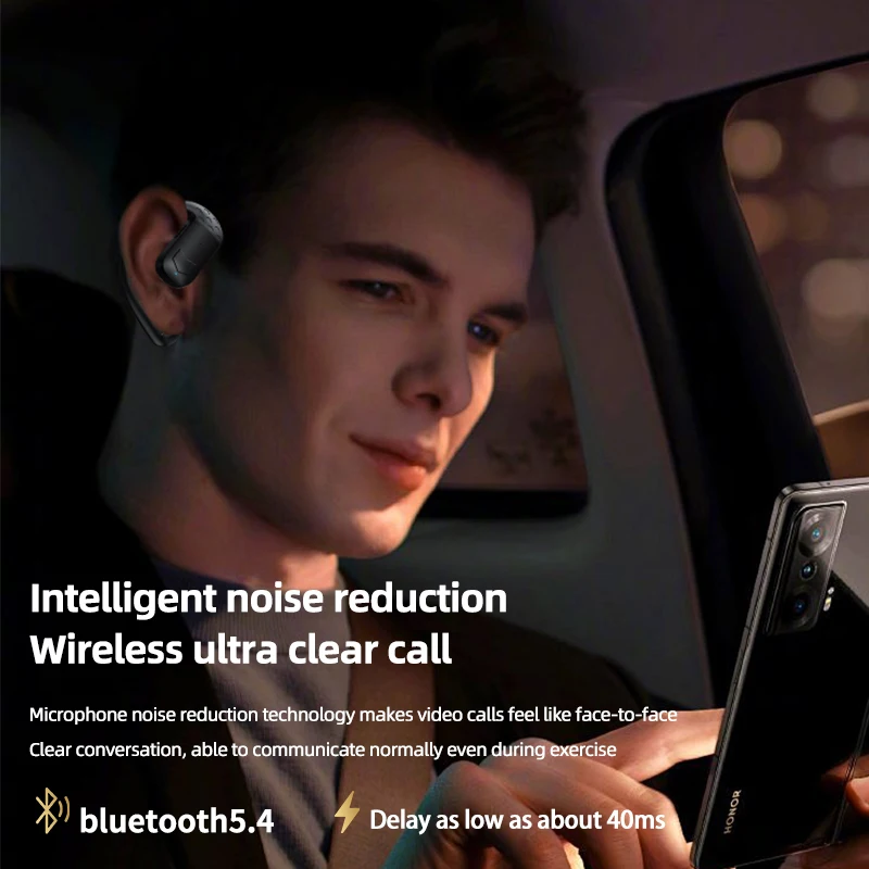 New T30 wireless open Bluetooth earphones with ultra long battery life and HIFI sound quality, comfortable to wear on both left - Image 5