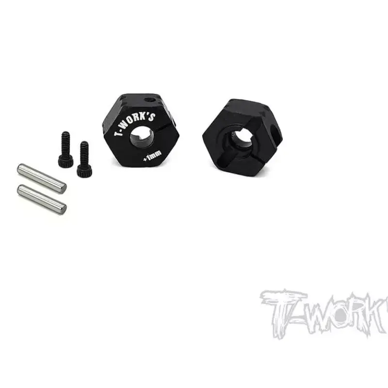 

Original T works TE-TC01-M+1 Clip 12mm Wheel Adapter +1mm ( For Tamiya TC-01 ) 2pcs. Professional Rc part