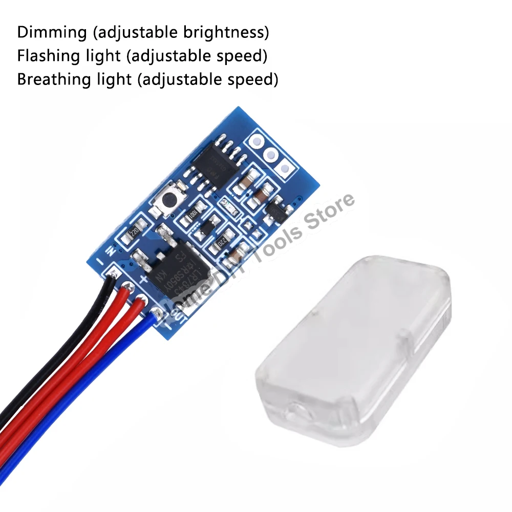 30W DC3-24V Slow Flashing Gradient Light Controller Module Auto Dimmer Breathing Light Driver Chip For LED Lights Halogen Lights