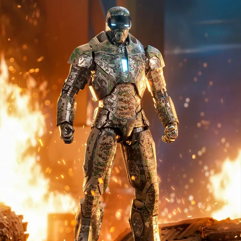 ZD – jouets originaux Tony Stark Iron Man MK23, figurine d'action, modèle 7 pouces, kits de garage portabilité, ornement, cadeaux d'anniversaire