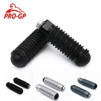 Reposapiés traseros universales CNC de 8MM para motocicleta, estriberas moleteadas, Pedal para Yamaha MT07 MT09 YZF R25 R3 MT-25