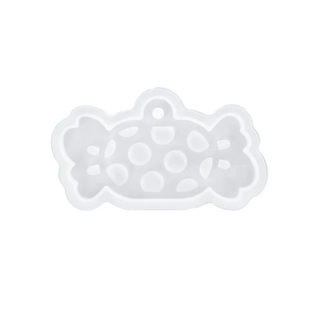 

With Hole Christmas Resin Mold Snowflake Elk Shape Silicone Molds Bell Shape Resin Crafts Christmas Tree Decoration