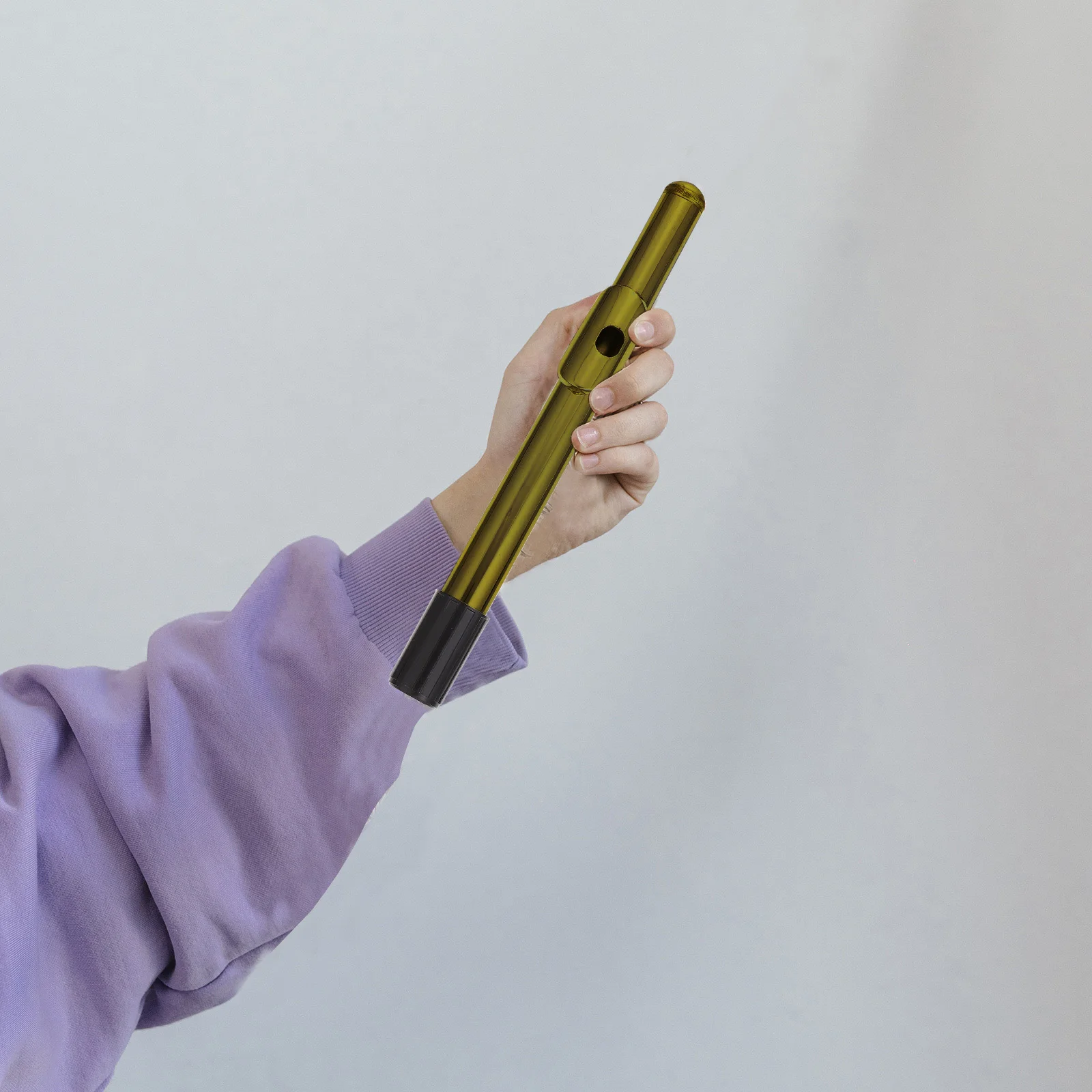 

High-Class Flute Accessory Metal Mouthpiece Reliable Performance Burr-Free Surface Easy to Use for Beginners to Pros