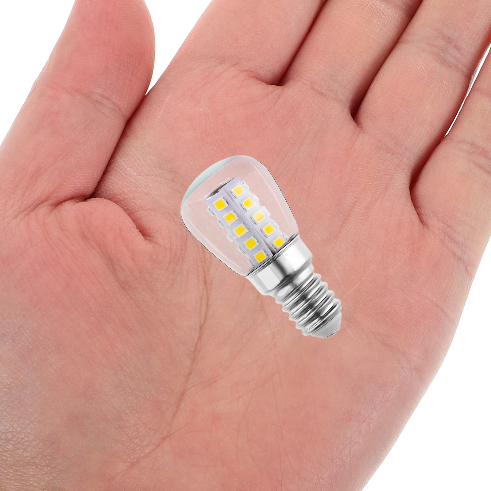 

4Pcs E14 3W LED Fridge Light Bulb Warm White Refrigerator Appliance Lighting Low Heat Emission Compact Space Optimal