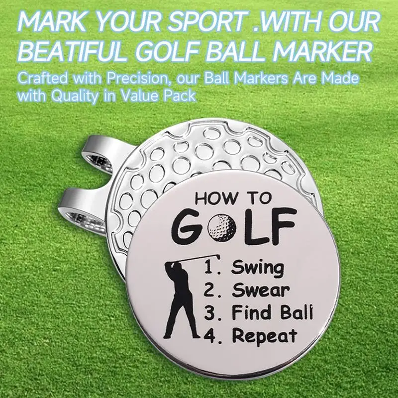 

Magnetic Ball Marker Hat Clip Magnetic Sports Golf Marker Holder Ball Markers Hat Clips Sets Golf Ball Marker Gloves Holders For