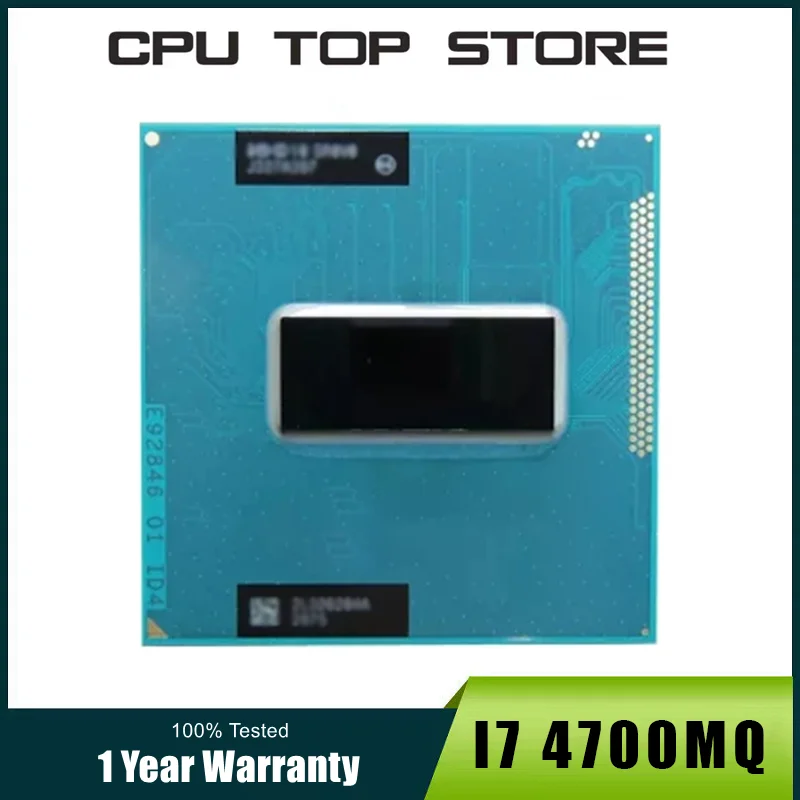 Intel Core i7 4700MQ Laptop CPU 2.4GHz 4-Core 8-Thread