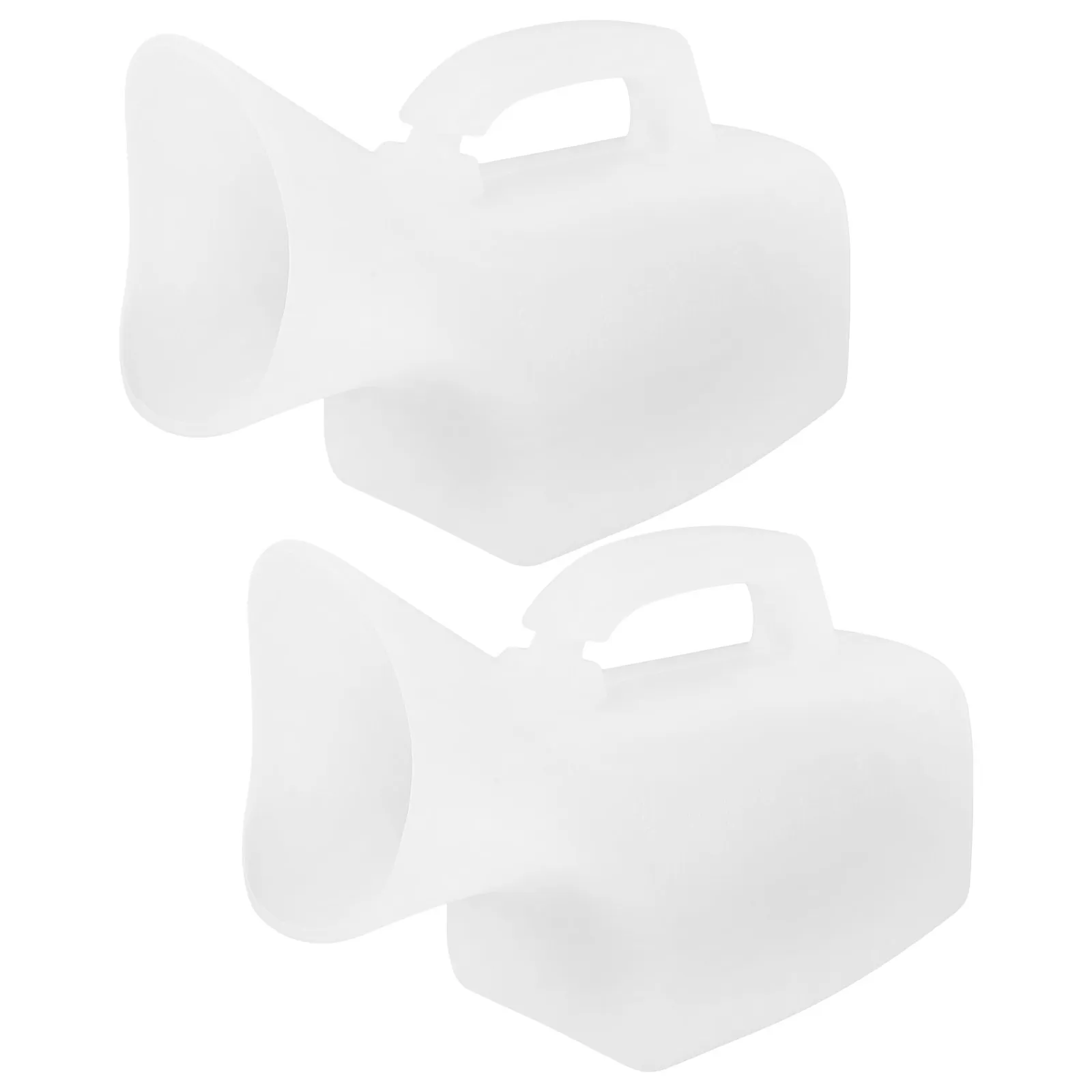 

2Pcs 1000Ml Thicken Women Urinal Bottle Leakproof Portable Female Urine Collector with Handle for Bedridden Use Emergency Toilet