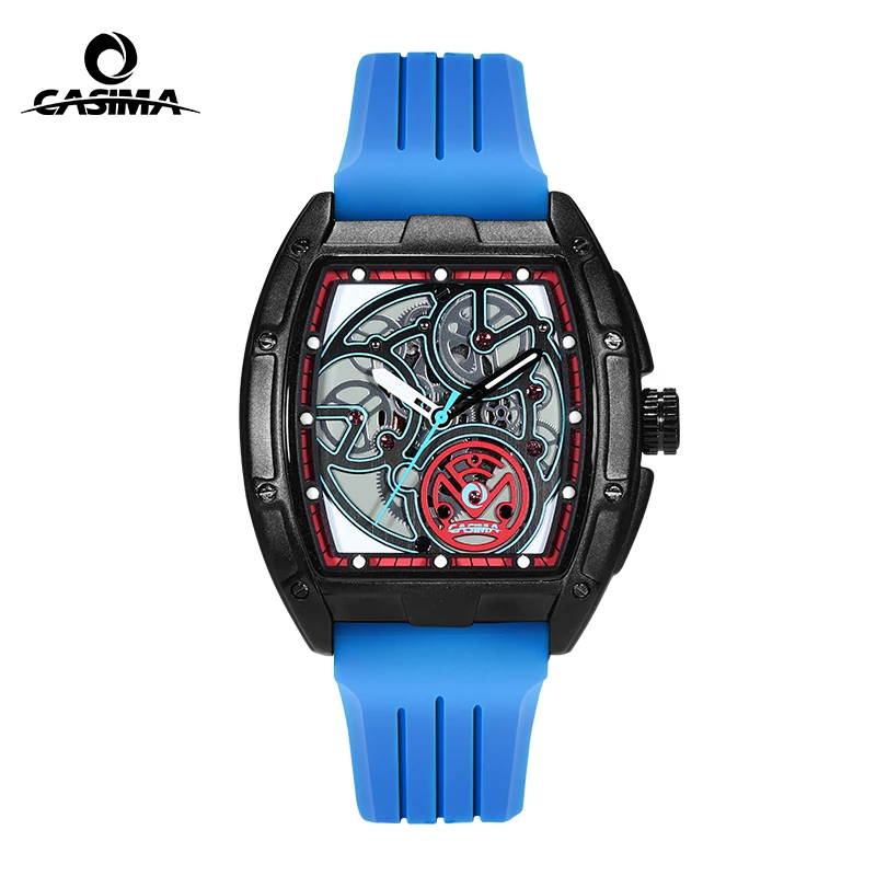 CASIMA Couple Watches Sports Watch, Quartz Movement, Students Watch Jelly Watch Waterproof, Model CS2163-1046