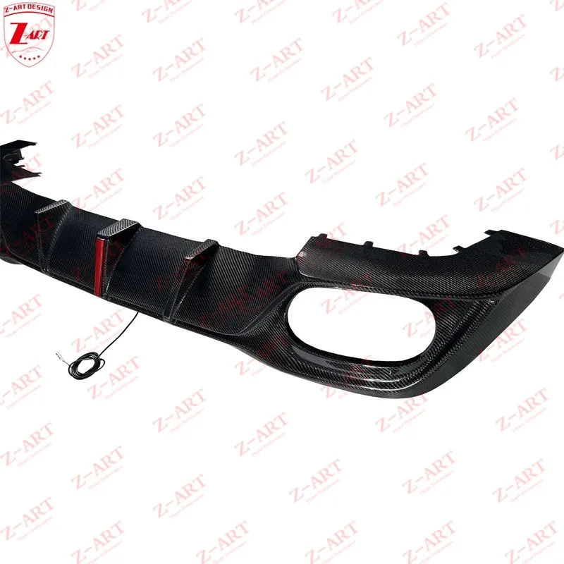 Z-ART A45S W177 Carbon Fiber Rear Diffuser for Mercedes Benz W177 A45 2020+ Carbon Fiber Rear Lip Spoiler For A45 S