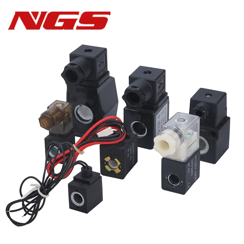 AC220V DC12V DC24V AC24V AC110V Electrical Pneumatic Solenoid Valve Coil 4V210/220/230-08/06