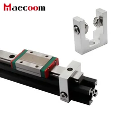 MGN12 Linear Guide Rail Fixed Base Profile Fixed Block 2020 2040 Aluminum Profile Fixing Block For Ender3 Voron CLV CR10