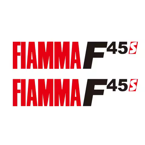 2pcs for fiamma f45s caravan motorhome awning decals stickers