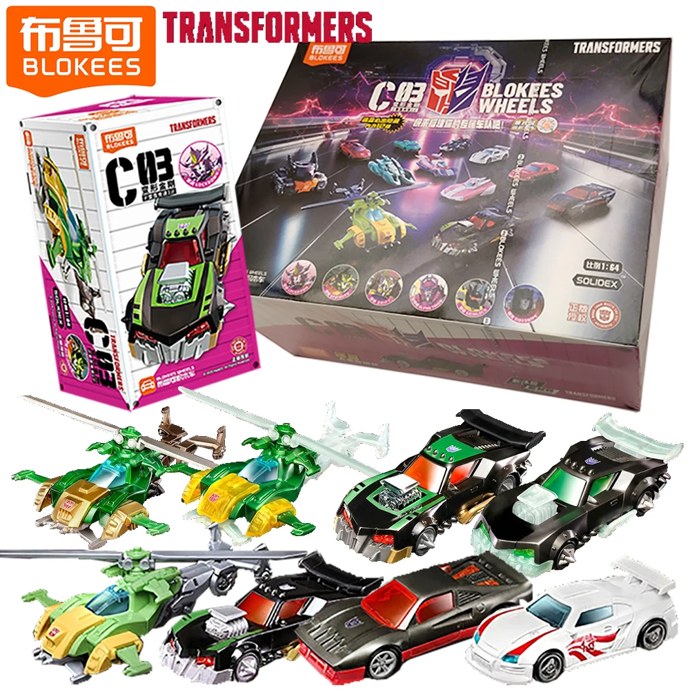 New BLOKEES Genuine Transformers Science Fiction Mech Movies Rare Collection Blind Boxes Encourage Children's Entertainment Toys