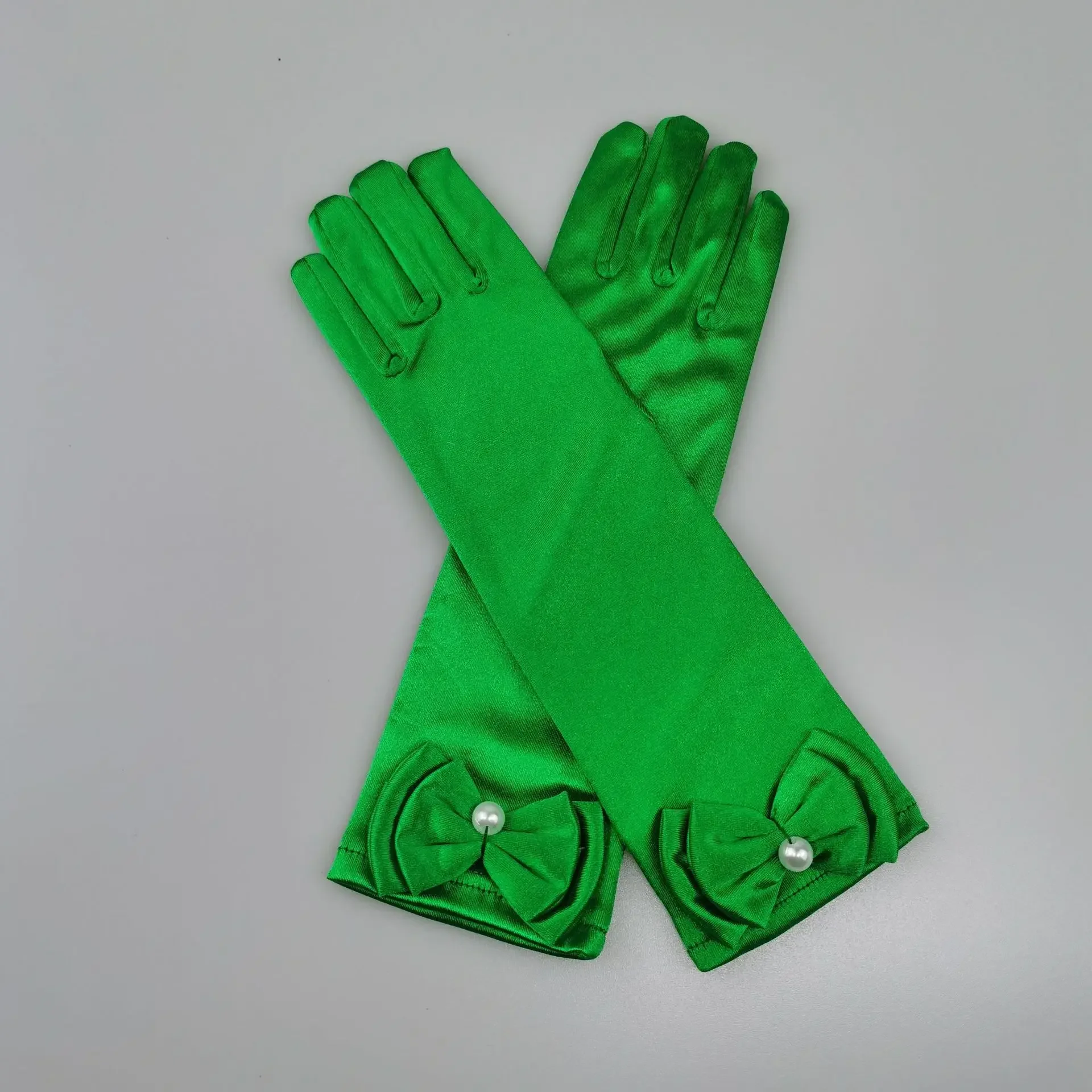 Детские эластичные жестяные перчатки «Холодное сердце», детское платье принцессы, костюм, этикет, танцевальные перчатки для выступлений