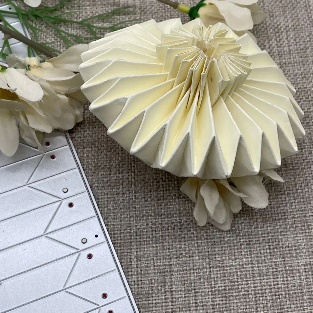 

New 3D folding bell flower Metal Cutting Dies For DIY Scrapbooking Decorative Embossing Handcraft Die Cutting Template Mold