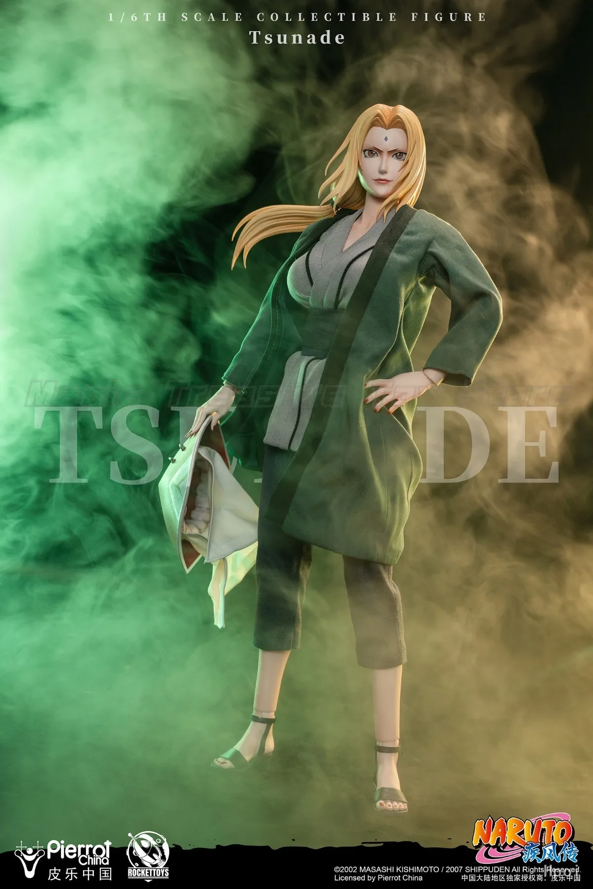 

В наличии: Фигурка RocketToys ROC-009 Shippuden Tsunade 1/6, анимационные украшения, подарки