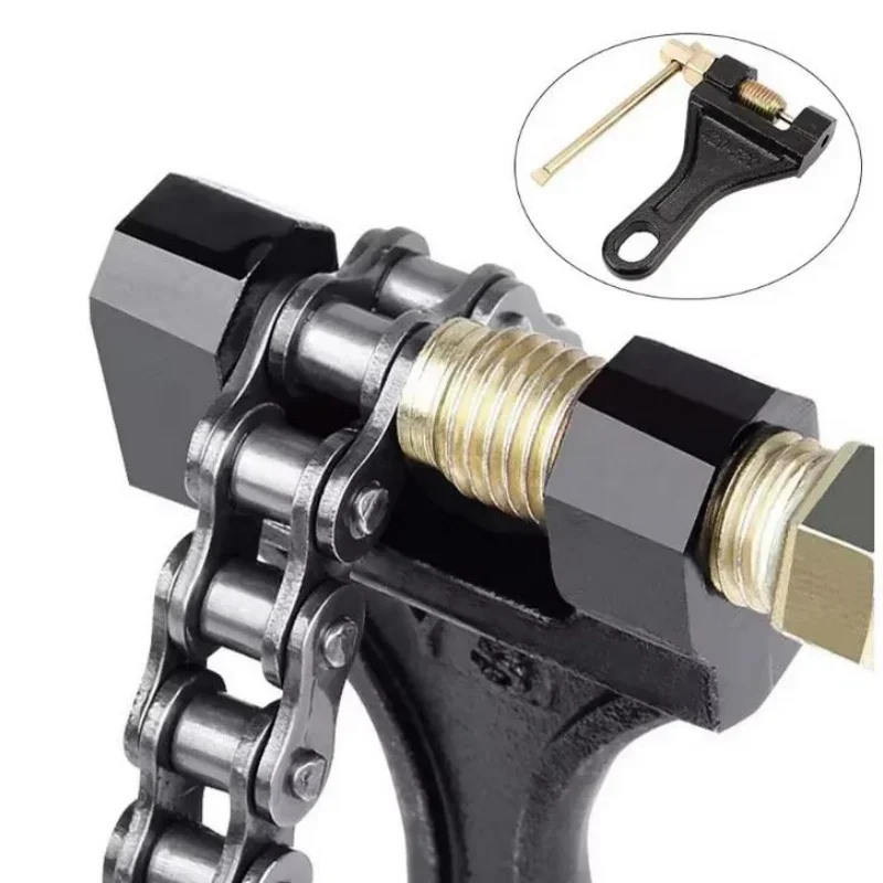 

Выключатель цепи из углеродистой стали 420-530 - съемник штифтов разветвителя звеньев, прочный универсальный инструмент для ремонта мотоцикла, велосипеда, квадроцикла