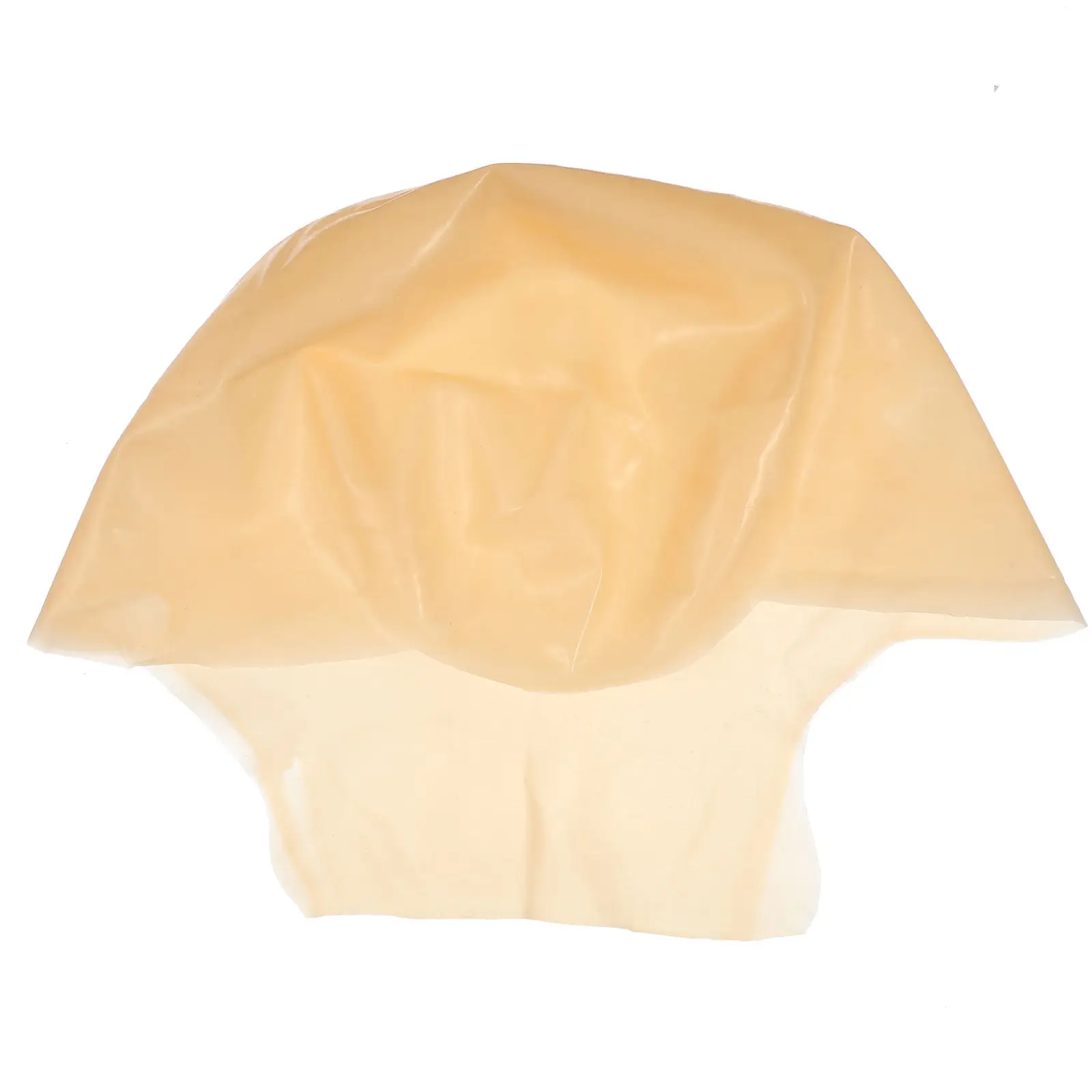 Latex Bald Cap Realistic Fine Workmanship Lightweight for Halloween Cosplay Performance Bald Cap Makeup Accessory