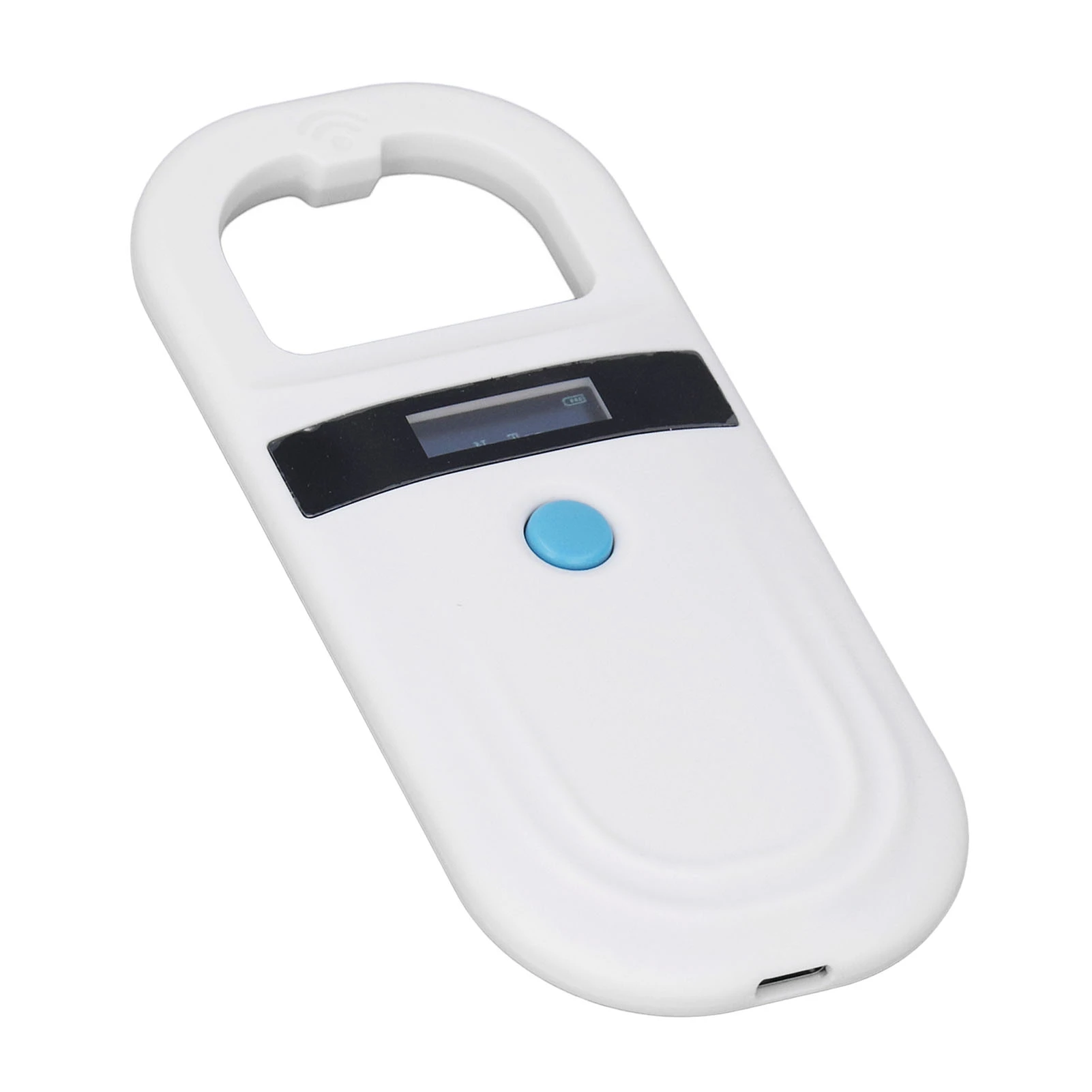 Pet Microchip Scanner Reader LED Display 134.2KHZ 125KHZ 256 Data Storage Wireless Animal ID Scanner for FDX‑B EMID Chip