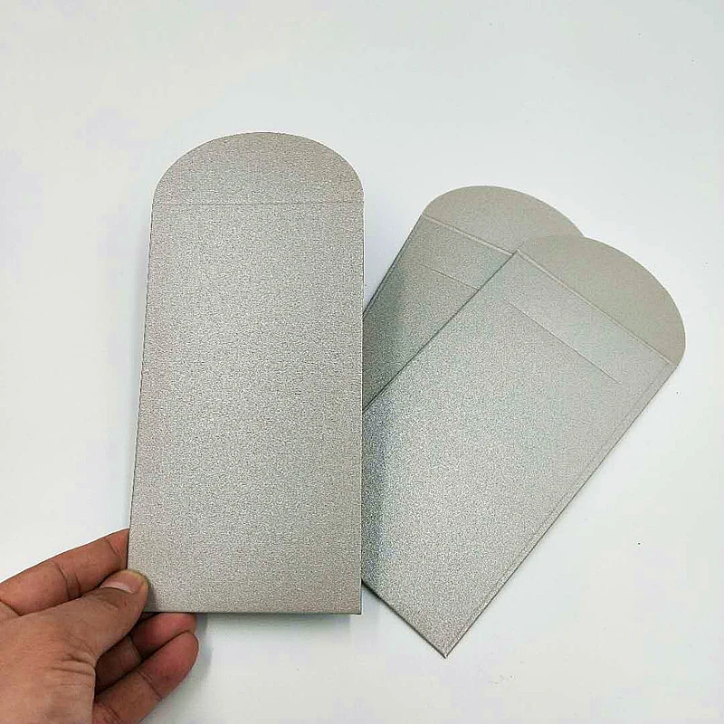 Sobres de papel nacarado en blanco para cartas, almohadillas para tarjetas de invitación de fiesta de boda, suministros de oficina, 50 piezas