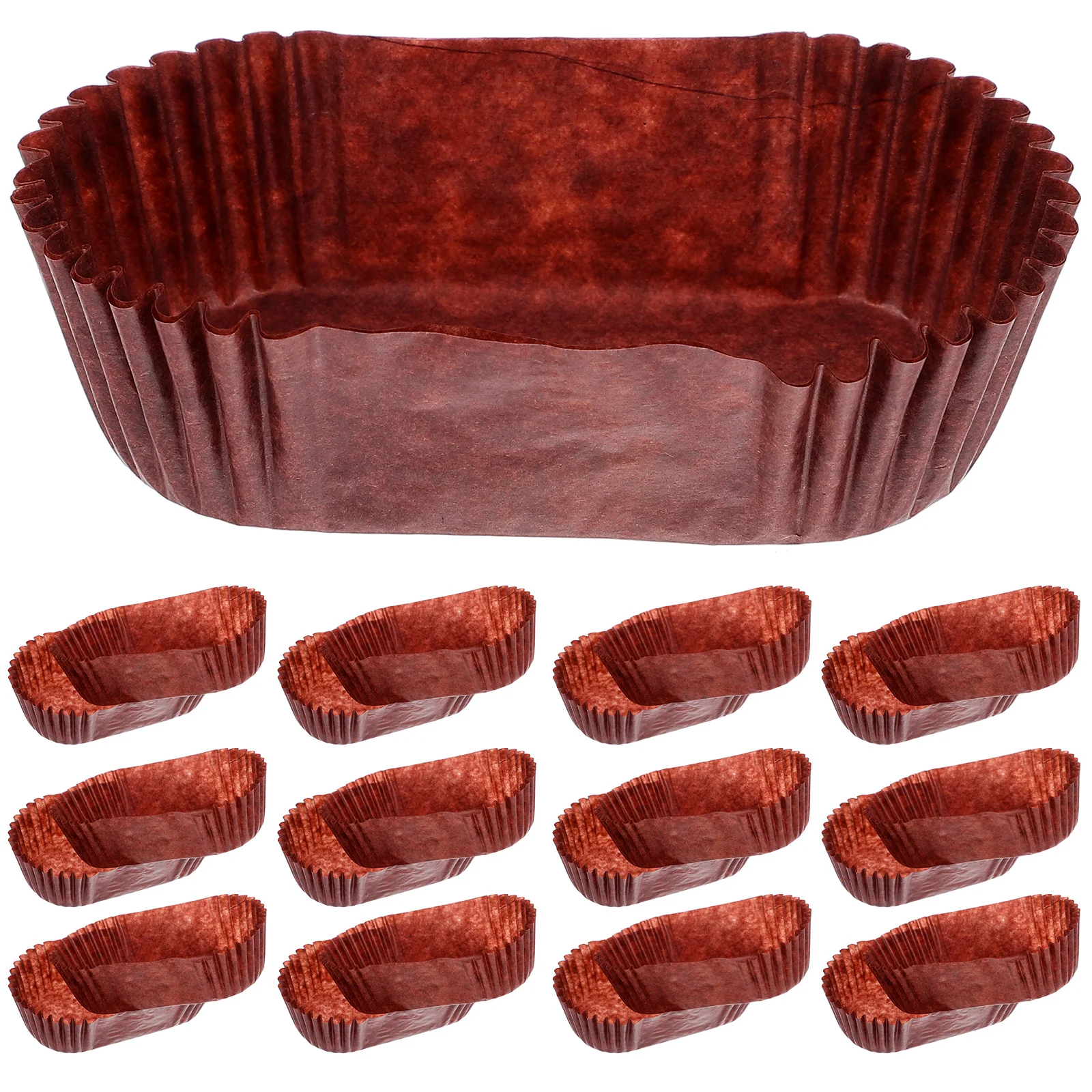 

Cup Cake Cups Paper Cupcake Oval Liner Baking Aluminum Foil Liners Chocolate Travel