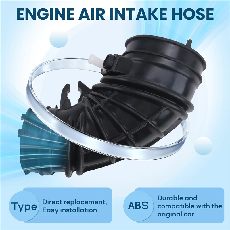 AB56-รถเครื่องยนต์Air Intakeท่อ 696-031 17228-PNE-G00 17228PNEG00 696031 สําหรับAcura RSX Honda CR-V 2002 2003 2004 2005 2006