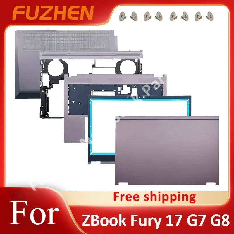 

Replacement Laptop Case For ZBOOK Fury 17 G7 G8 LCD Back Cover Top Case/Front Bezel/Palmrest/Bottom Case A B C D E Case