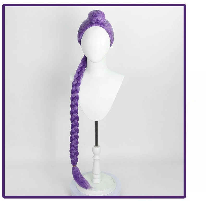 Mulheres adultas kpop caçadores de demônios halloween cosplay anime rumi peruca carnaval tema festa role play acessórios