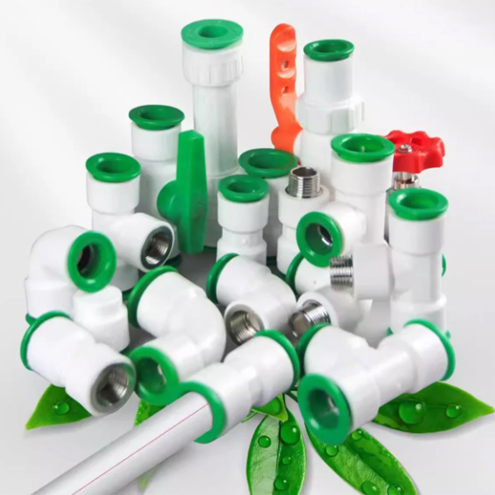 

Мужской и женский прямой/коленчатый/3-ходовой редукционный диаметр соединения 20 мм PPR быстрый соединитель фитинг для труб адаптер для крана аксессуары