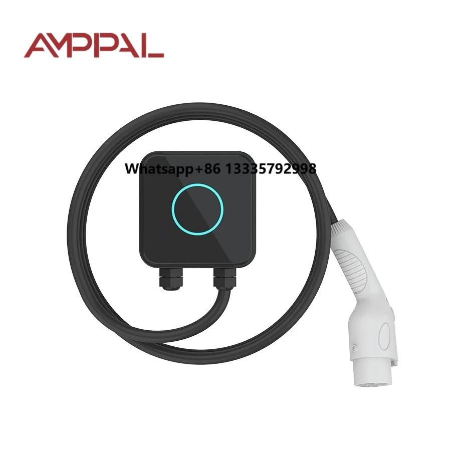 

Amppal 3.5/7kW AC Charging Box Commercial Ev Wall-mounted Evse Electric Fast Charging Station for Electric Car