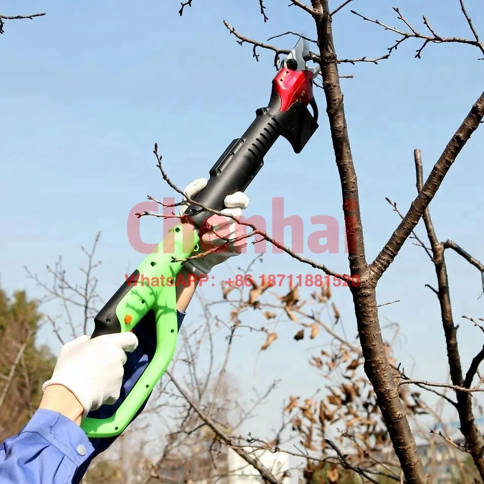 

Electric pruning shear - battery powered pruner agricultural electric scissor for vineyard trees and all kind of orchards