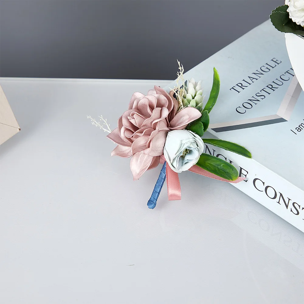 Виноградная свадебная бутоньерка для мужчин, листья для жениха, аксессуары для боды, фиеста, браслет для подружки невесты, цветы, аксессуары для свадьбы