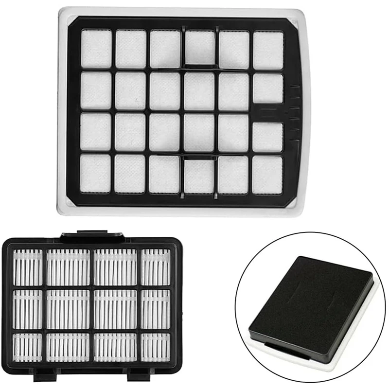 Piezas de repuesto de filtros aptas para EUREKA NEN180, Kit de aspiradora sin bolsa, filtro de taza de polvo