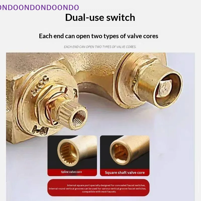 1/2/4Pcs Radiator Water Valve Tap Spline Valve Core Square Socket Lock Wrench Plumbing Hole Faucet Key For Air Valve Plumbin