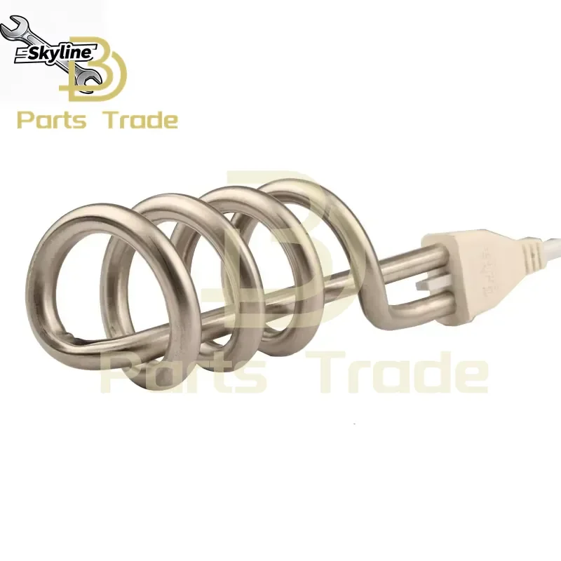 for Stainless Steel Immersion Electric Heating Tube With Automatic Thermostat Auto Cut Off Function Spirality Heater 220V
