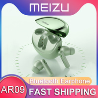 New MEIZU mblue AR09 Earphone TWS Wireless Bluetooth 5.4 Earbuds ANC Noise Reduction Headphones HiFi Stereo Gaming Music Headset