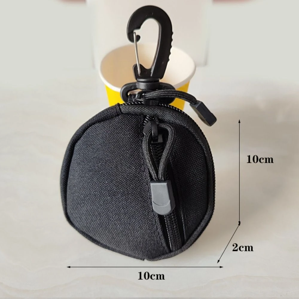 Camping Outdoor Männer Geldbörse Hängen Doppel Schicht Weibliche Geld Tasche Multifunktionale Oxford Tuch Zipper Geldbörse Geldbörsen Weibliche