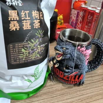 गॉडज़िला की 70वीं वर्षगांठ पर 3D रेज़िन मग, प्रशंसकों और संग्रहकर्ताओं के लिए जापानी पॉप संस्कृति आइकन पेय पदार्थ धारक 10 best sales गॉडज़िला मग - №4
