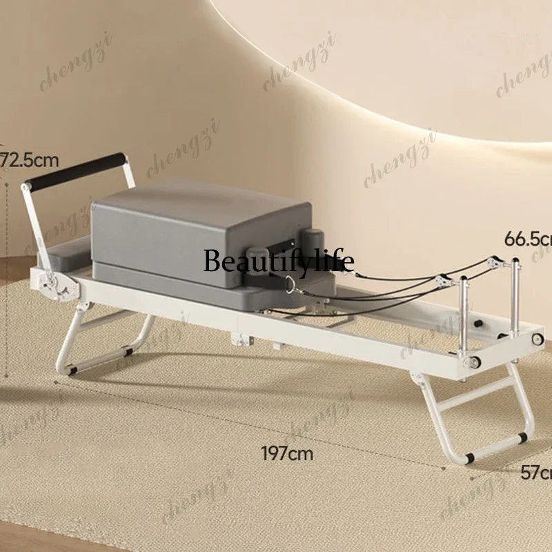 High Beauty Pilates Core Bed Foldable Home Pilates Training Equipment Yoga Stretching Bed Large Equipment