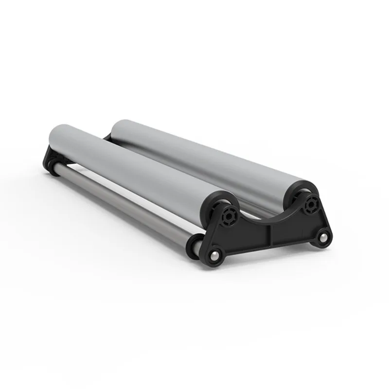 Freestanding Media Dispensing Rack, Sheet Take-up Roller Assembly, Loose Feed Stand for Large Reels