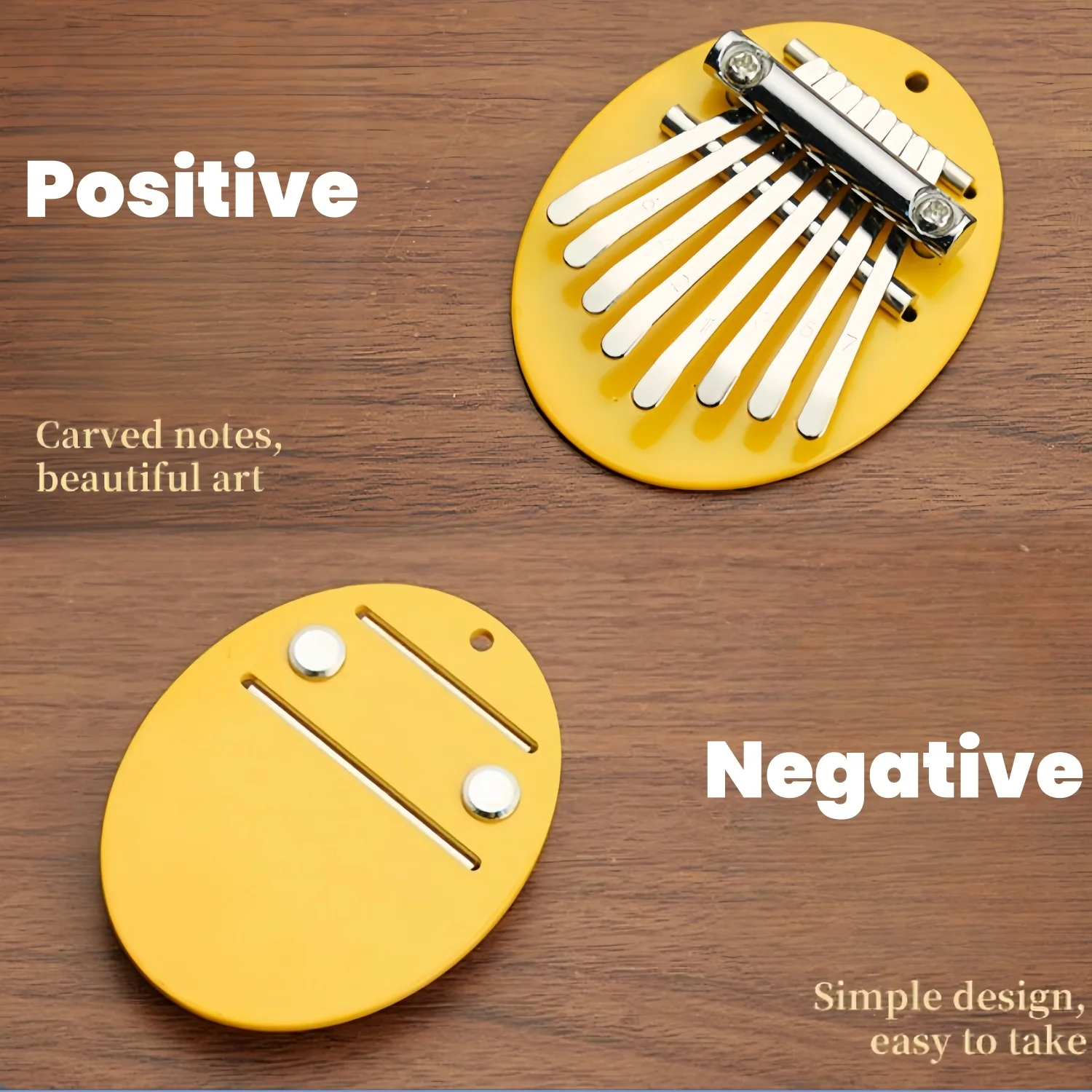 Thumb Piano 8 Key Mini Kalimba Exquisite Finger Piano Portable Marimba Musical Pendant Gift 8 Key Keyboard Musical Instrument