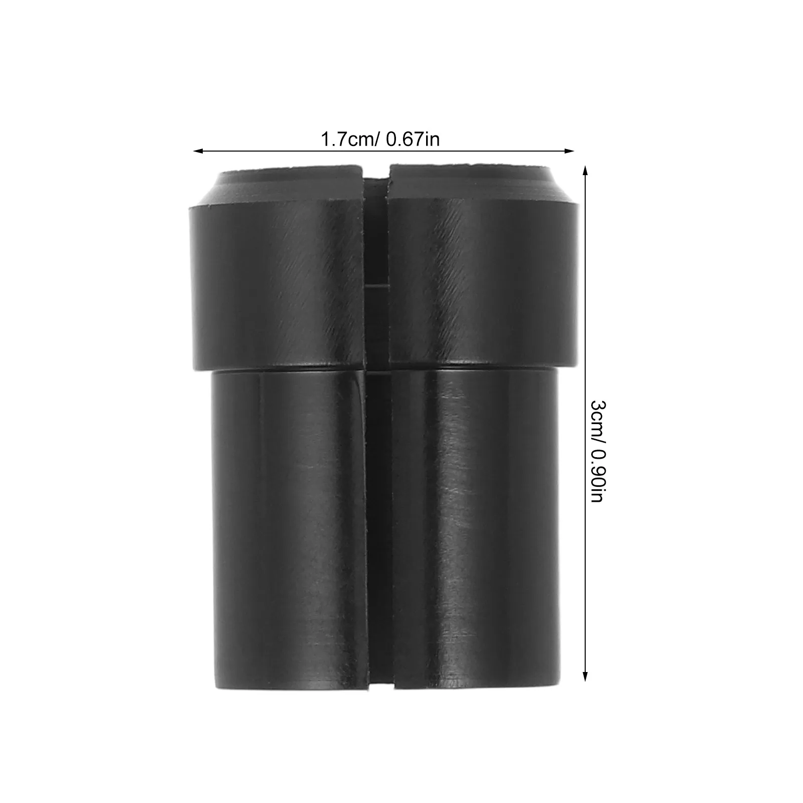10Pcs Mic Stand Plastic Sleeve Universal Stand Bushing Split Collar Short 15Mm Id Anti Shock Absorbing Audio